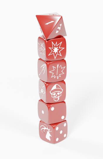 Road to Eurobowl dice set (2025) © Wargame Loft Hungary Kft.