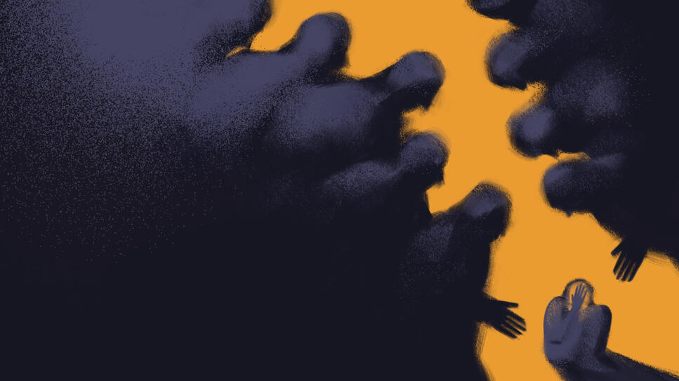 Escapism | editorial illustration, school assignment at Corvin Art School (2022)